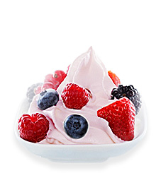 Blackberry Frozen Yogurt