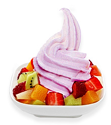 Grapes Frozen Yogurt