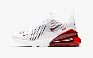 Nike White/Red sko